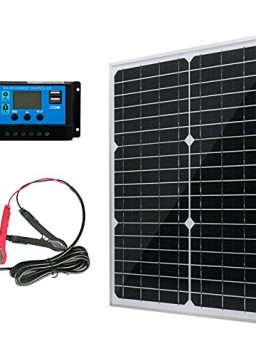 20W 12V Solar Panel Battery Charger Kit