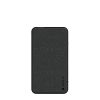 Stay Powered Anywhere with Powerstation Plus XL (10,000mAh): Qi Wireless Charging, Built-in Micro USB and Lightning Cables - Black Marvel