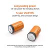 Amazon Basics 24 Pack C Cell All-Purpose Alkaline Batteries