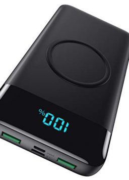 Wireless Portable Charger 30,800mAh 15W Wireless Charging