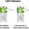 Rechargeable D Batteries 1.5V - Eco-Friendly & Cost-Effective Power for All Your Devices