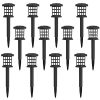 MAGGIFT 12 Pack Solar Pathway Lights Outdoor LED