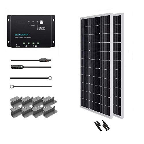 Renogy 200 Watt 12 Volt Monocrystalline Solar Starter Kit