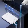 30000mAh Moveable Charger with Fast Charging & Triple USB Outputs for Multiple Devices – Ideal for iPhone, Samsung & More (White)