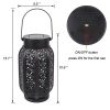 MAGGIFT 26 Inch Hanging Solar Lights Dual Use