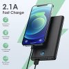 Portable Charger, 2-Pack 20000mAh Power Bank