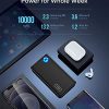 [2 Pack] INIU Portable Charger, Slimmest, Lightest Triple 3A USB