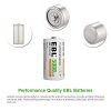EBL Rechargeable C Batteries, 5000mAh Ni-MH High Capacity