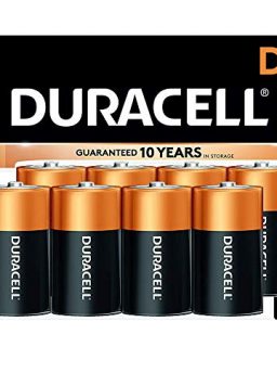 Duracell - CopperTop D Alkaline Batteries with Recloseable Package