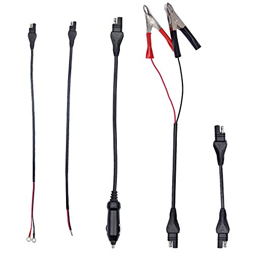 SUNER POWER SAE Solar Battery Charger Cable Kits