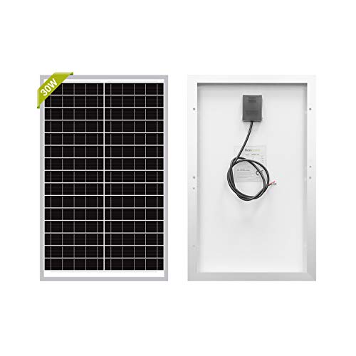 Newpowa 30W(Watt) Solar Panel Monocrystalline12V