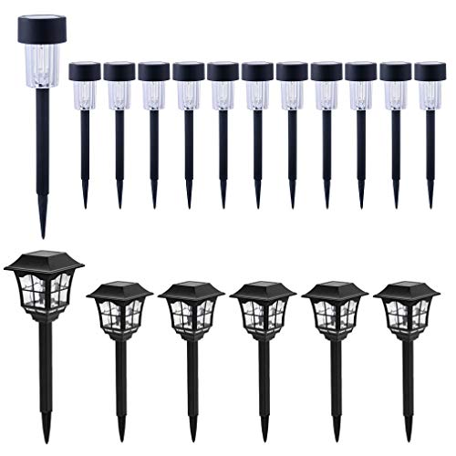 Illuminate Your Path with 12-Pack Solar Pathway Lights - Brighten Your Garden and Save Energy