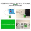 Rechargeable D Battery 1.5V 12000mWh D Cell with USB C Cable