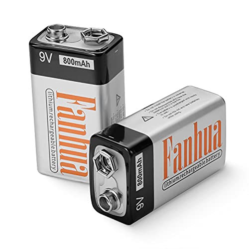 Fanhua 9V Rechargeable Batteries