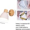 Adjustable Battery Wall Lamp: Dimmable LED Sconce for Versatile Lighting in Any Room