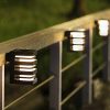 MAGGIFT 4 Pack Solar Powered Wall Lights