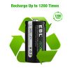 EBL Rechargeable C Battery High Performance