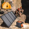 TwelSeavan 120W Portable Solar Panel Charger – Fast Charging for Power Stations & Devices