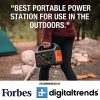 Portable Power Station Explorer 300 - 293Wh Backup Lithium Battery, 110V/300W Pure Sine Wave AC Outlet - Ideal for Outdoor Camping, Travel, Hunting, and Blackouts