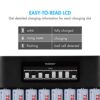 Recharge Anywhere, Save Money: Tenergy TN480U 8-Bay LCD Display Fast Charger for NiMH/NiCD AA AAA Rechargeable Batteries with 8pcs 1000mAh AAA Rechargeable Batteries