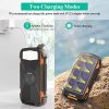 Solar Power Bank, BLAVOR Wireless Phone Charger