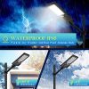 80W Outdoor Solar Street Lights – Radar Sensor LED Flood Light with Remote & Wall/Pole Mount 🌞🚨