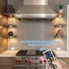 Battery Operated Puck Lights (6 Pack) - Dimmable Wireless Under Cabinet Lighting with Remote Control for Kitchen Convenience! 🌟🔋🍽️