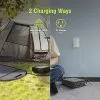 ALLPOWERS 154Wh Portable Solar Power Station – Wireless Charger, AC Outlets, and USB Ports for Laptop, Phone, Camera, & Emergency Power