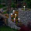 MAGGIFT 12 Pack Solar Pathway Lights, RGB Color Changing