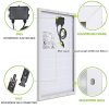 100 Watt 12 Volt Photo voltaic Panel, Excessive Effectivity Monocrystalline PV Module