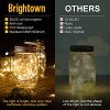 Solar Mason Jar Lights, 6 Pack 30 LED Fairy Lights