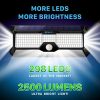 Solar Lights Outdoor Super-Bright 298 LEDs 2500lm