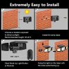 ATUPEN 210 LED 2500LM Motion Sensor Lights