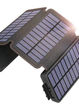 SOARAISE Solar Charger 25000mAh Solar Power Bank