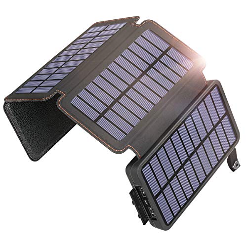 SOARAISE Solar Charger 25000mAh Solar Power Bank