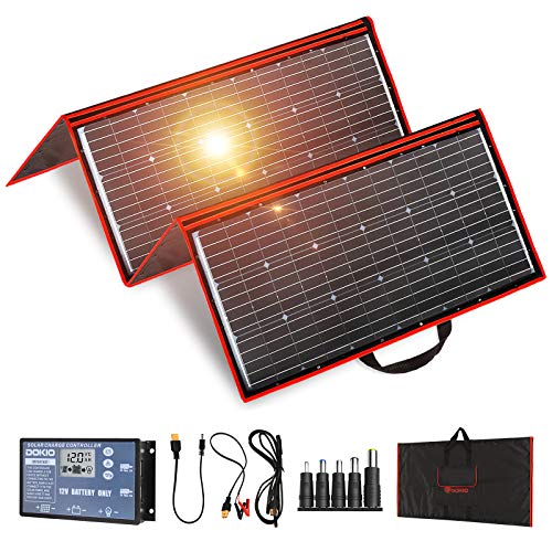 DOKIO 300W Portable Solar Panel Kit (41x21inch)