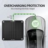 ECO-WORTHY 10W 12V Portable Solar Panel Battery