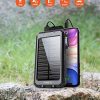 Solar Power Bank 33800mAh Portable Solar Charger 5V3.1A