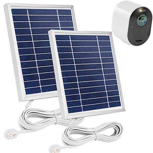 Uogw 2 Pack Solar Panel Charge for Arlo Pro