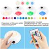 AA Battery Powered Dimmable Puck Lights with Remote