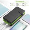 Solar Power Bank 25000mAh Dual Output