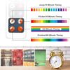 LED Puck Light with Remote - Wireless Color Changing Under Cabinet Lighting for Kitchen, Battery Operated Lights, Under-Counter Stick-On Light, 6 Pack