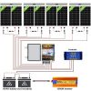 ECO-WORTHY 800W 24V Solar Panel Off Grid System Kit