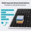 240W Monocrystalline Solar Panel Starter Kit with Charge Controller - Power Your Adventures