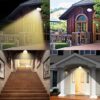Battery Operated Motion Sensor Spotlight