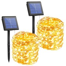Outdoor Solar String Lights with 8 Lighting Modes Waterproof