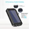 Solar Charger 20000 mAh Portable Solar Power Bank