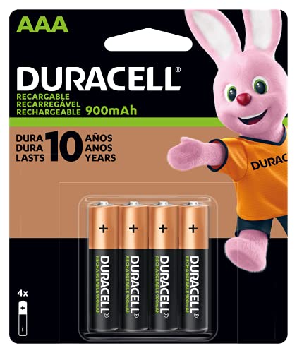 Rechargeable StayCharged AAA Batteries Duracell