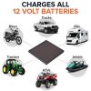 SOLVAO 7.5W Solar Trickle Charger, Battery Maintainer
