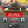 ROCKPALS Portable Power Station 200W